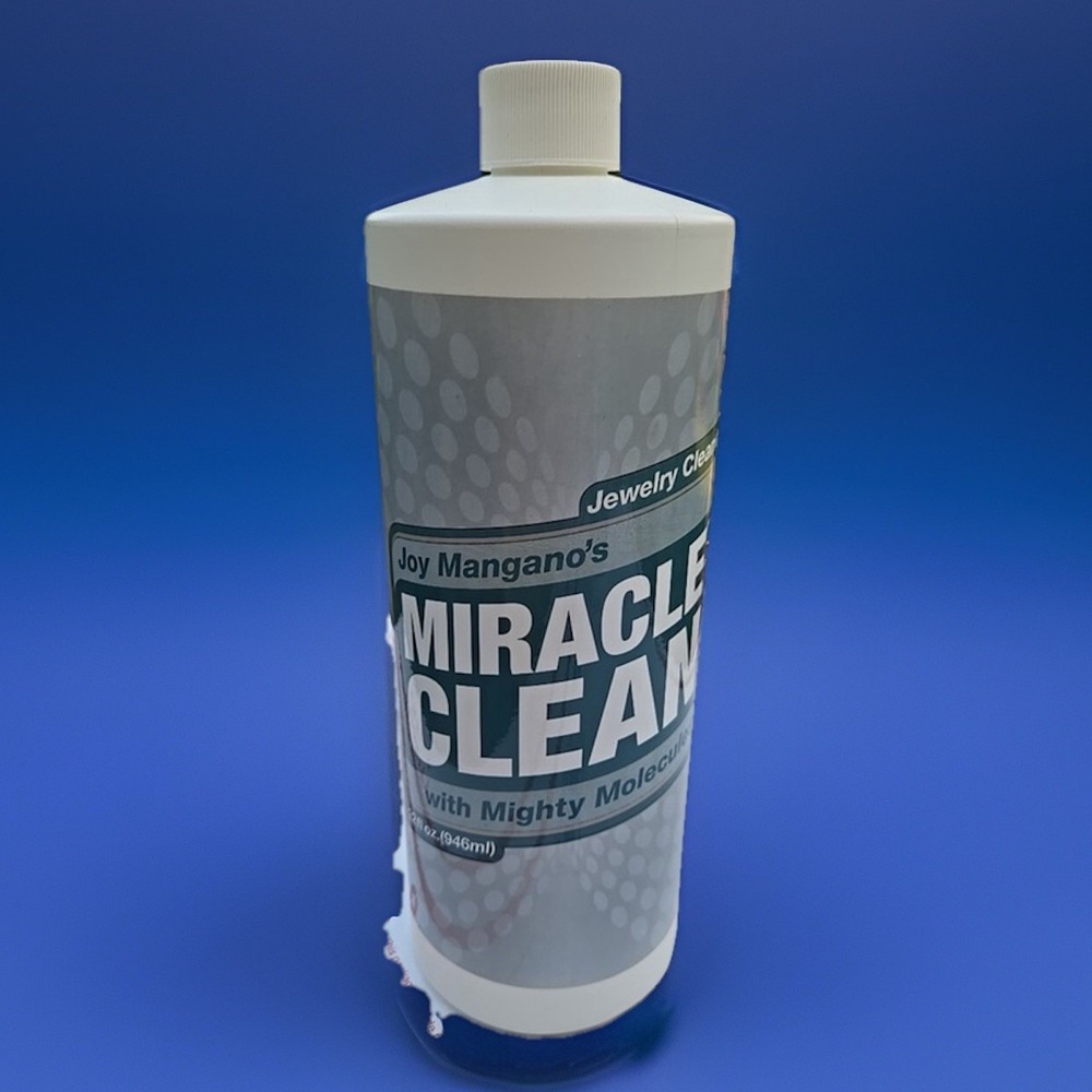 Brand New Joy Mangano's Miracle Clean Jewelry Cleaner 32‎ oz Mighty Molecules